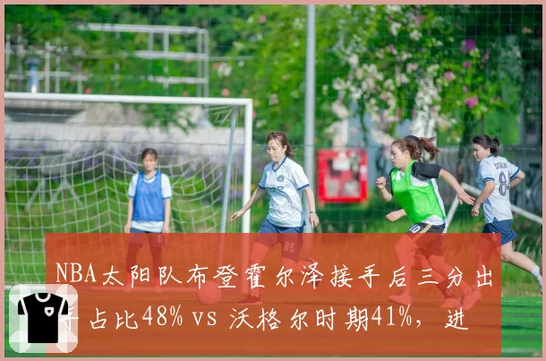 NBA太阳队布登霍尔泽接手后三分出手占比48% vs 沃格尔时期41%，进攻空间全面拉开
